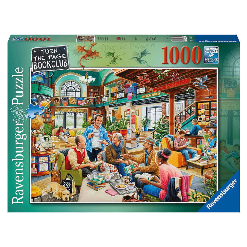 Ravensburger Turn the Page Bookclub Puzzle - 1000 Pieces